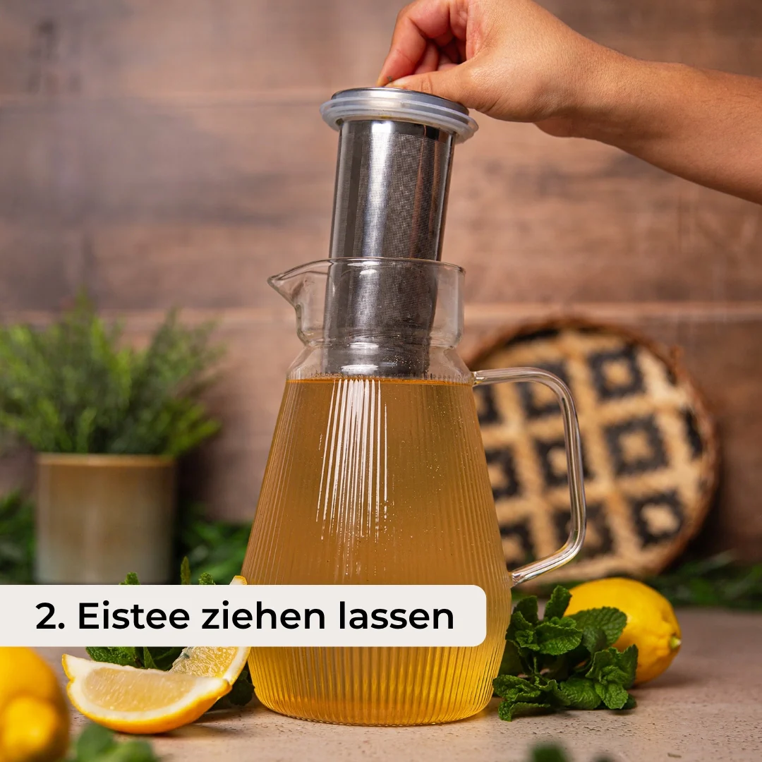 Glas Eisteekaraffe (1,5L) - Image 3