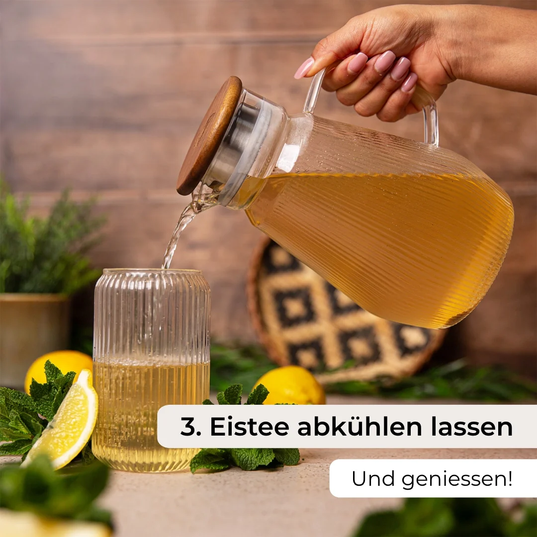 Glas Eisteekaraffe (1,5L) - Image 4