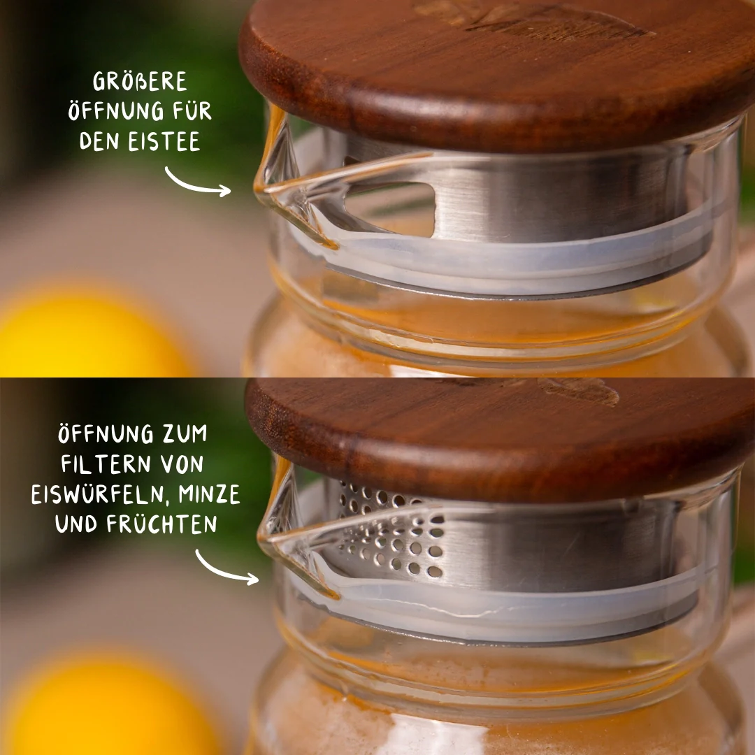 Glas Eisteekaraffe (1,5L) - Image 5