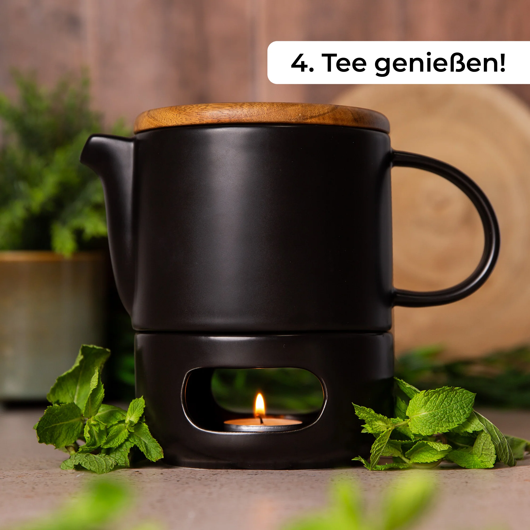 Keramik Teekannenset (1L) - Image 6