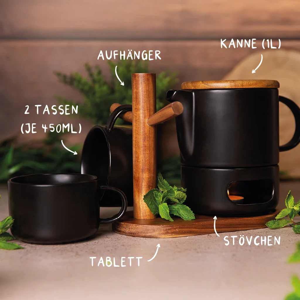 Keramik Teekannenset (1L) - Image 9